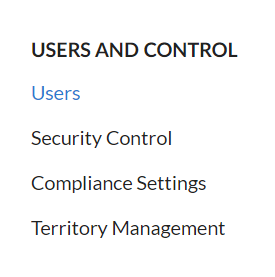 Zoho CRM Users